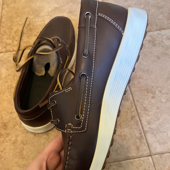 New Ecco Lite Men’s Boat Shoes Size EU 43 US 9-9.5 - Picture 8 of 13